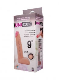 Фаллическая насадка Харнесс UNICOCK 9  - 24 см. - LOVETOY (А-Полимер) - купить с доставкой в Архангельске