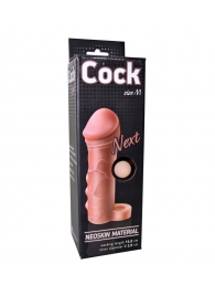Фаллоудлинитель с кольцом COCK size M - 15 см. - LOVETOY (А-Полимер) - в Архангельске купить с доставкой