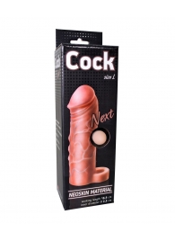 Фаллоудлинитель с кольцом COCK size L - 16,5 см. - LOVETOY (А-Полимер) - в Архангельске купить с доставкой