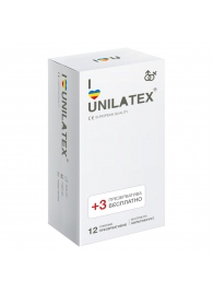 Разноцветные ароматизированные презервативы Unilatex Multifruit  - 12 шт. + 3 шт. в подарок - Unilatex - купить с доставкой в Архангельске