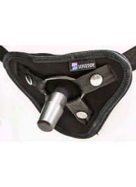 Вибрострапон с двумя насадками UniStrap - 18 и 18 см. - LOVETOY (А-Полимер) - купить с доставкой в Архангельске