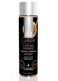 Лубрикант с ароматом крем-брюле JO GELATO CREME BRULEE - 120 мл. - System JO - купить с доставкой в Архангельске