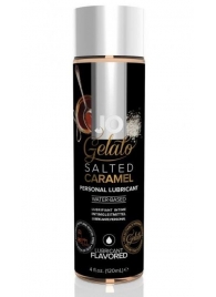 Лубрикант с ароматом солёной карамели JO GELATO SALTED CARAMEL - 120 мл. - System JO - купить с доставкой в Архангельске
