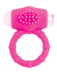 Розовое эрекционное виброкольцо A-toys - A-toys - в Архангельске купить с доставкой