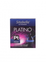 Стимулирующая насадка с усиками и шипиками Platino  Ураган - Sitabella - купить с доставкой в Архангельске