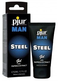 Эрекционный гель для пениса pjur MAN Steel Gel - 50 мл. - Pjur - купить с доставкой в Архангельске