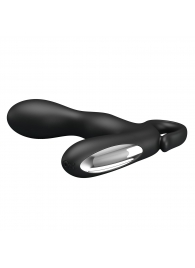 Чёрный вибростимулятор простаты Barrack - Baile - в Архангельске купить с доставкой