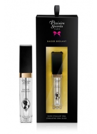 Стимулирующий блеск для губ Baiser Brulant Gloss Plaisirs Secrets - 7 мл. - Plaisir Secret - купить с доставкой в Архангельске