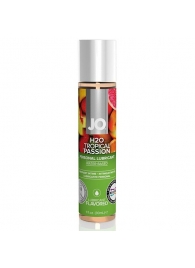 Смазка с ароматом тропических фруктов JO Flavored Tropical Passion - 30 мл. - System JO - купить с доставкой в Архангельске