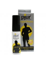 Пролонгирующий мужской спрей pjur SUPERHERO spray - 20 мл. - Pjur - купить с доставкой в Архангельске