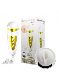 Мега-мастурбатор вагина Sally с вибрацией и голосом - Baile - в Архангельске купить с доставкой