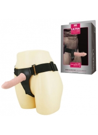 Женский страпон с вибрацией Ultra - 15,5 см. - Baile - купить с доставкой в Архангельске