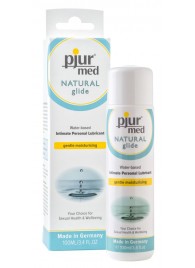 Нейтральный лубрикант на водной основе pjur MED Natural glide - 100 мл. - Pjur - купить с доставкой в Архангельске