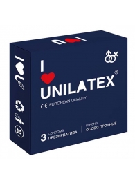 Ультрапрочные презервативы Unilatex Extra Strong - 3 шт. - Unilatex - купить с доставкой в Архангельске