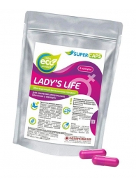 Возбуждающие капсулы Ladys Life - 2 капсулы (0,35 гр.) - SuperCaps - купить с доставкой в Архангельске