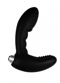 Чёрный стимулятор простаты с вибрацией Wonder Touch - Lola Games - в Архангельске купить с доставкой