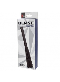 Чёрная плеть BLAZE WHIP BLACK - Dream Toys - купить с доставкой в Архангельске