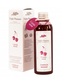 Эликсир Triple Pleasure  Горячая вишня  - 130 гр. - JULEJU - купить с доставкой в Архангельске