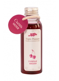 Эликсир Triple Pleasure  Горячая вишня  - 65 гр. - JULEJU - купить с доставкой в Архангельске