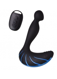 Чёрно-синий массажер простаты Erotist Third - Erotist Adult Toys - в Архангельске купить с доставкой