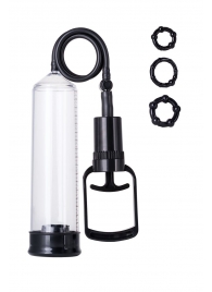 Вакуумная помпа A-toys с уплотнителем и эрекционными кольцами - A-toys - в Архангельске купить с доставкой