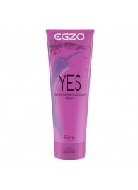Согревающий лубрикант на водной основе Egzo Yes - 50 мл. - EGZO - купить с доставкой в Архангельске