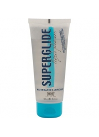 Интимная смазка на водной основе Superglide - 100 мл. - HOT - купить с доставкой в Архангельске
