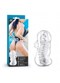 Прозрачный мастурбатор M for Men Hand Tool - Blush Novelties - в Архангельске купить с доставкой