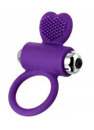 Фиолетовое виброкольцо с ресничками JOS PERY - JOS - в Архангельске купить с доставкой