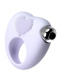 Белое виброкольцо для продления полового акта JOS MOYS - JOS - в Архангельске купить с доставкой