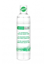 Гель-смазка 2-в-1 MASSAGE   LUBRICANT ALOE VERA - 300 мл. - Waterglide - купить с доставкой в Архангельске