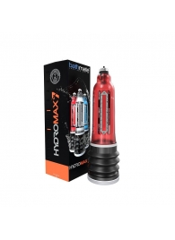 Красная гидропомпа HydroMAX7 - Bathmate - в Архангельске купить с доставкой