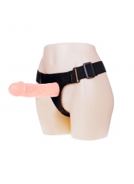 Телесный фаллоимитатор на трусиках Jessica Strap-On - 15,5 см. - Baile - купить с доставкой в Архангельске