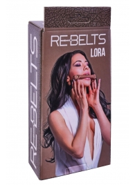 Кляп-трензель Lora с металлическими кольцами - Rebelts - купить с доставкой в Архангельске