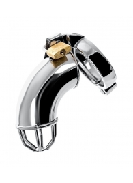 Серебристый мужской пояс верности TOYFA Metal - ToyFa - купить с доставкой в Архангельске