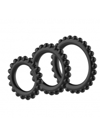 Набор из 3 эрекционных колец Sex Expert - Sex Expert - в Архангельске купить с доставкой