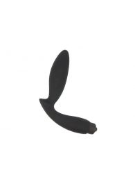 Чёрный вибростимулятор простаты Sex Expert Vibe Pleasure - Sex Expert - в Архангельске купить с доставкой