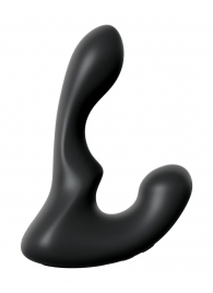 Черный анальный вибростимулятор P-Spot Milker - 14 см. - Pipedream - в Архангельске купить с доставкой