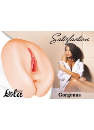 Мастурбатор с 2 тоннелями Satisfaction Gorgeous - Lola Games - в Архангельске купить с доставкой