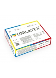 Разноцветные ароматизированные презервативы Unilatex Multifruits - 144 шт. - Unilatex - купить с доставкой в Архангельске
