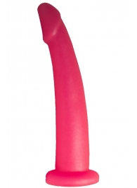 Розовый стимулятор простаты из геля - 18 см. - LOVETOY (А-Полимер) - в Архангельске купить с доставкой