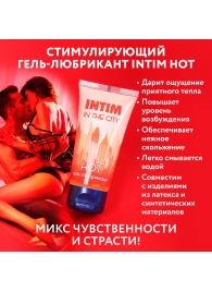 Стимулирующий гель-лубрикант Intim Hot - 60 гр. - Биоритм - купить с доставкой в Архангельске