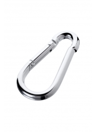 Серебристый карабин TOYFA Metal - ToyFa - купить с доставкой в Архангельске