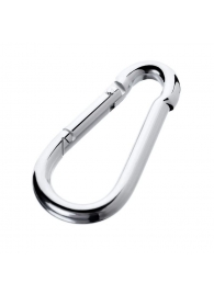 Серебристый карабин TOYFA Metal - ToyFa - купить с доставкой в Архангельске