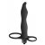 Черная вибронасадка для двойного проникновения Flirtini - 15,9 см. - Lola Games - купить с доставкой в Архангельске