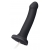 Черный фаллос с имитацией эякуляции Silicon Cum Dildo L - 19,6 см. - Strap-on-me - купить с доставкой в Архангельске