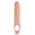 Телесный реалистичный фаллоудлинитель 9 Inch Silicone Cock Sheath Penis Extender - 22,86 см. - Blush Novelties - в Архангельске купить с доставкой