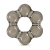 Дымчатое эрекционное кольцо Stay Hard Thick Bead Cock Ring - Blush Novelties - в Архангельске купить с доставкой