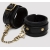 Черные оковы на ноги Bound to You Faux Leather Ankle Cuffs - Fifty Shades of Grey - купить с доставкой в Архангельске