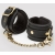 Черные наручники Bound to You Faux Leather Wrist Cuffs - Fifty Shades of Grey - купить с доставкой в Архангельске